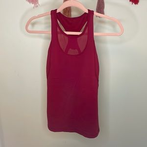 32 Lululemon tank size 4 red with corset type back